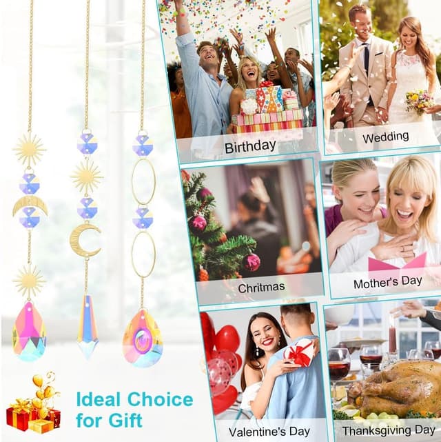 Thumbnail 6 de OFFCUP Appeso Arcobaleno Prisma Finestra 200 pezzi 🏠