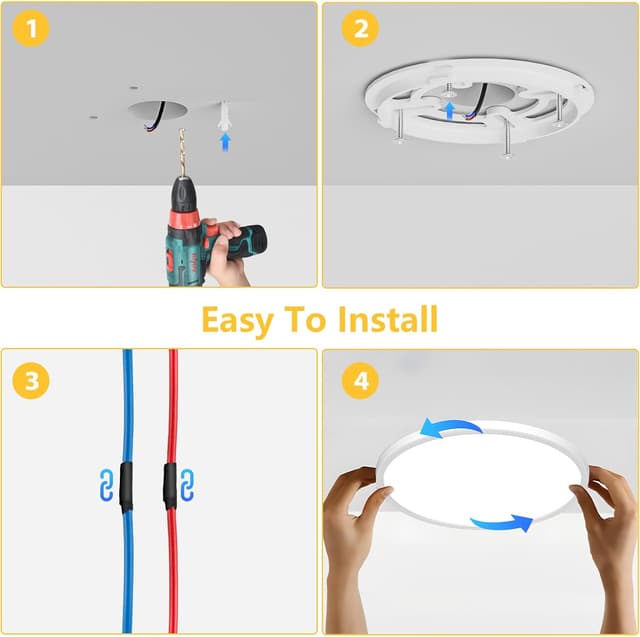 Thumbnail 6 de OUILA LED Deckenleuchte 18 W, Ø22 cm