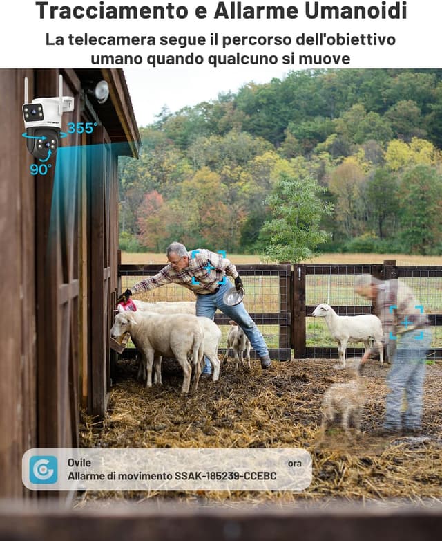 Detalle de GENBOLT 4G LTE Telecamera IP66 esterna