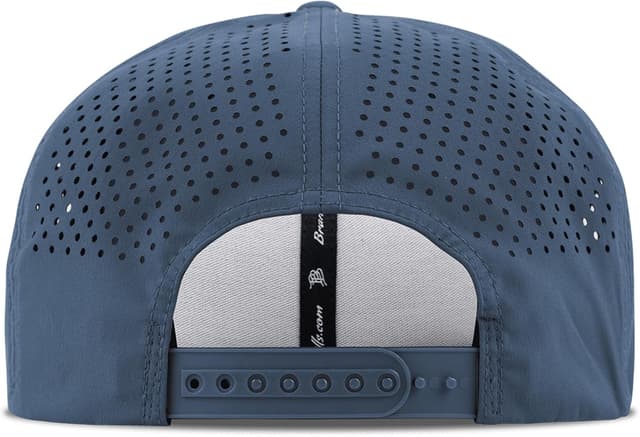 Detalle de Mississippi Old Miss Rebels Flat Performance Collection Ole Miss Crimson Script PVC hat