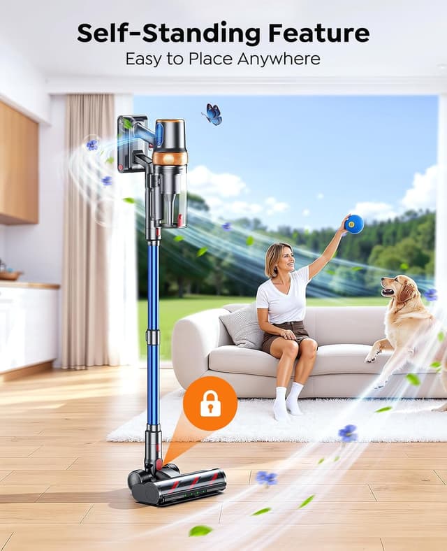 Detalle 2 de INTETURE Cordless Vacuum Cleaner 600W 🧹