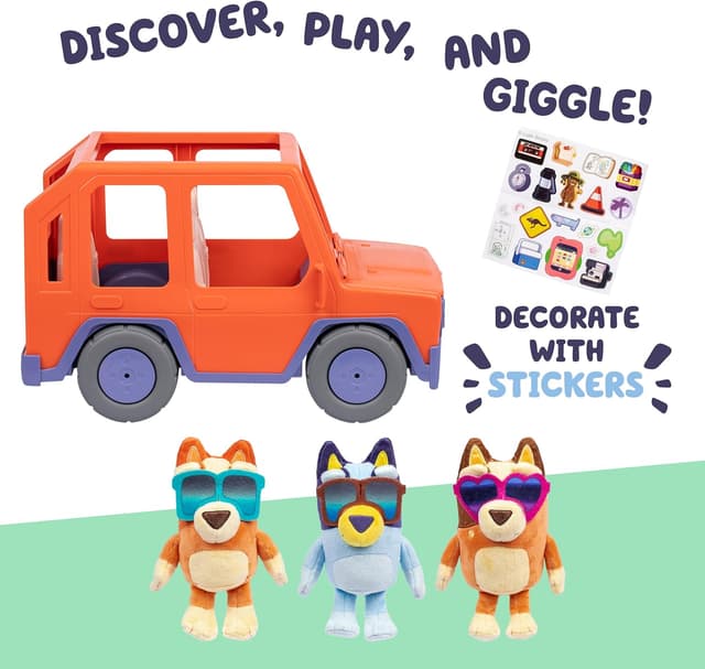 Detalle 1 de Bluey Big Heeler 4WD Car for Kids