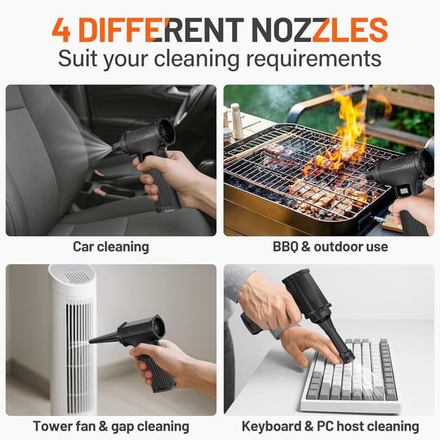 Thumbnail 4 de 150000RPM Compressed Electric Air Duster