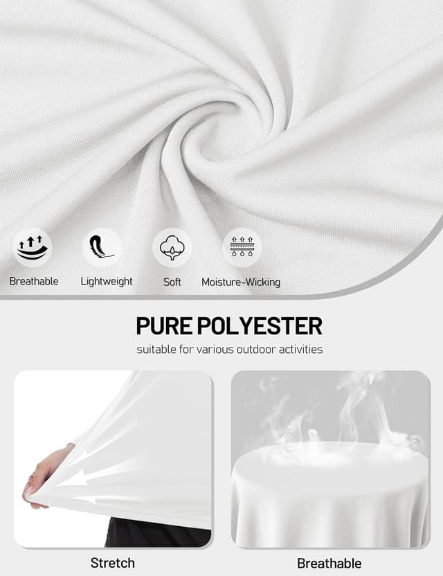 Thumbnail 3 de TACVASEN Women's Quarter Zip Pullover UPF 50+