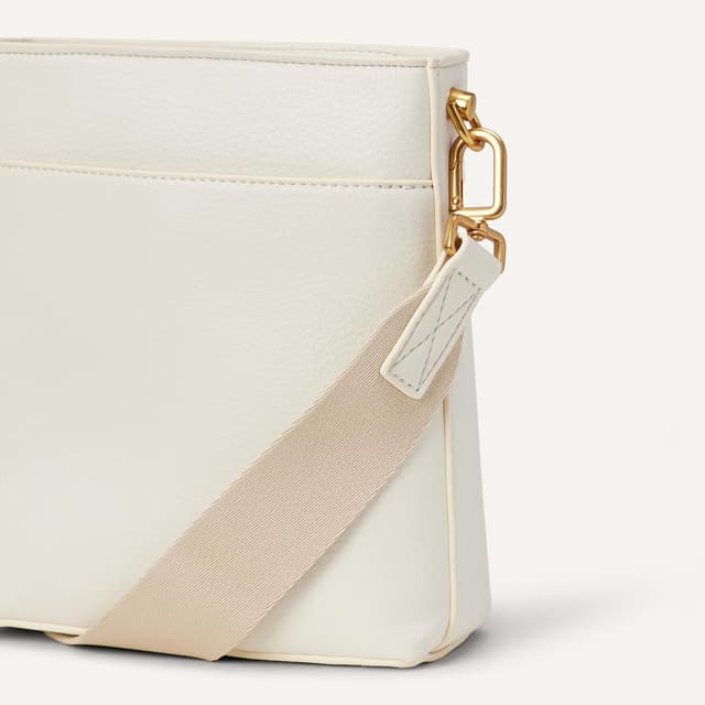 Detalle 1 de Amazon Essentials Women’s Small Faux Leather Casual Cross-body Bag with Webbing Strap