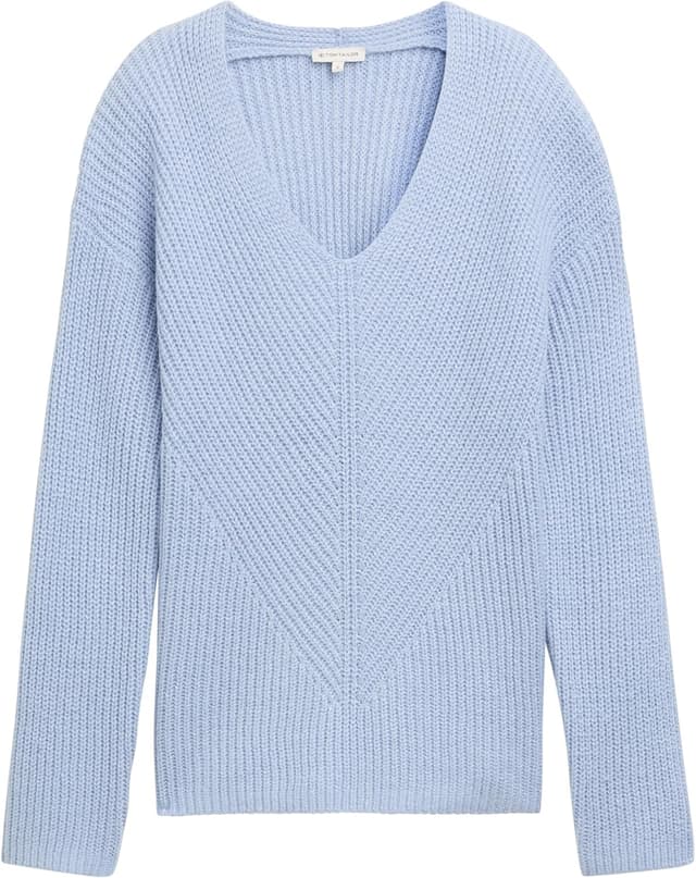 Detalle 2 de TOM TAILOR 1042956 pullover donna con scollo a V