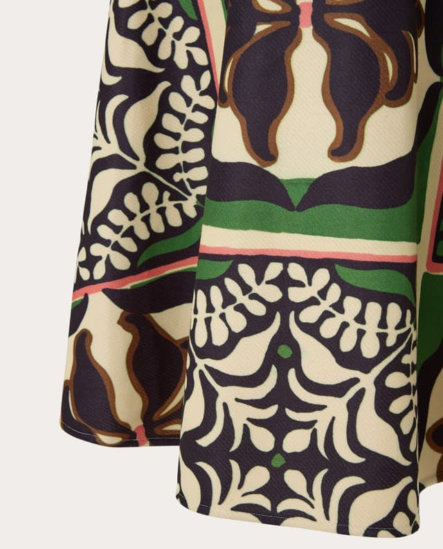 Thumbnail 2 de Philippa 1970 Vera falda midi evasé