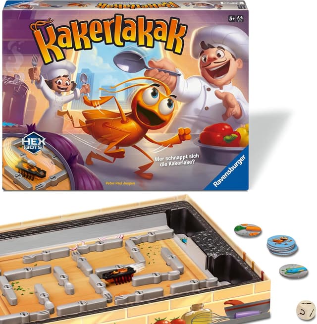 Detalle de Ravensburger 20800 Kakerlakak – Aktionsspiel