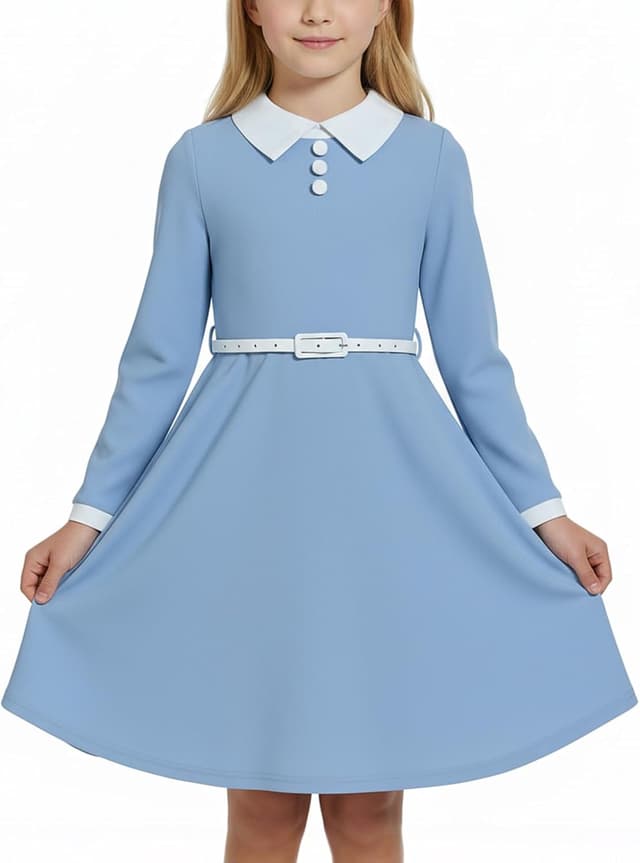 Thumbnail 1 de JiAmy Long Sleeve Dress 4-12 yrs 👗