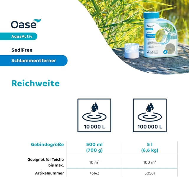 Thumbnail 3 de OASE AquaActiv SediFree 500 ml