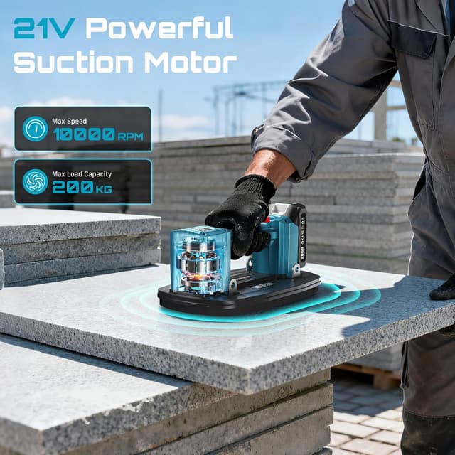 Thumbnail 4 de SEESII Saugheber Akku, 200 kg Tragfähigkeit