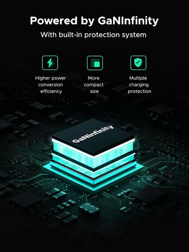 Detalle 2 de UGREEN Nexode 200W USB‑C Charger (NEXODE 3C1A) – 4‑Port GaN Fast Charger for Laptops, Tablets & Phones