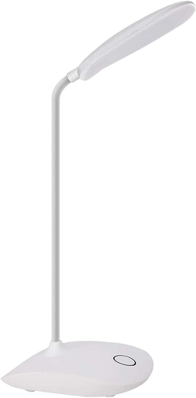 Detalle de DEEEPLITE cordless LED desk lamp with rechargeable battery, dimmable touch control and flexible gooseneck