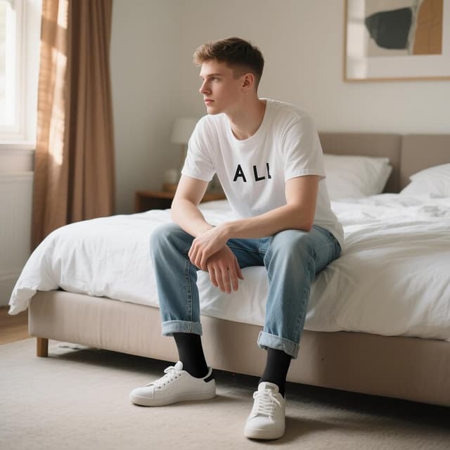 Detalle 2 de CooTooLa Herren Crew Business Socken (43–46), Baumwolle, atmungsaktiv – 5 Paar