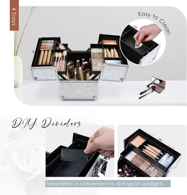 Detalle 2 de Professional Beauty Vanity Case 25cm