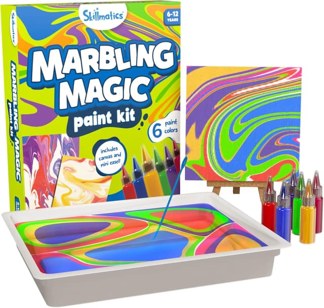 Thumbnail 5 de Skillmatics Marbling Magic Paint Kit 6–12