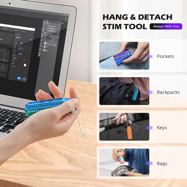 Detalle 2 de Little Ouchies Pain Fidget 4-pack 🧩