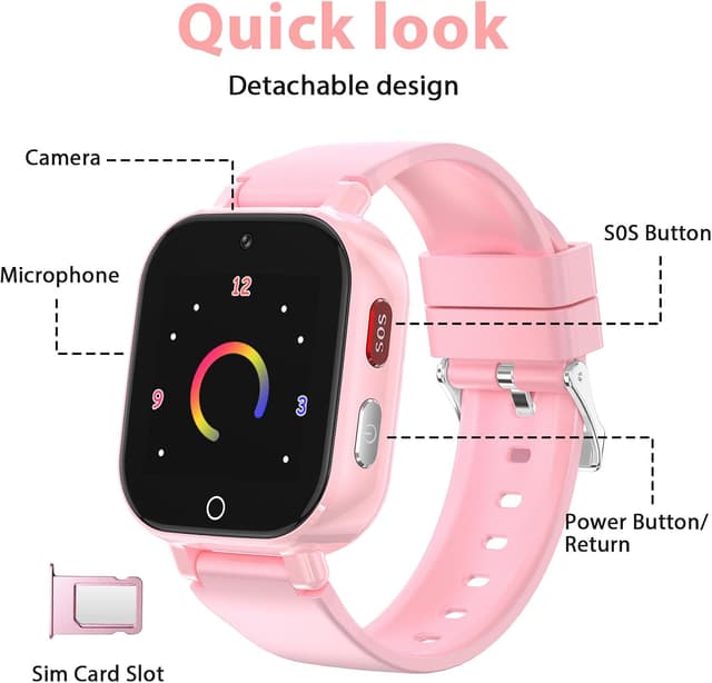 Thumbnail 6 de Ucani 4G Kids Smart Watch GPS tracker