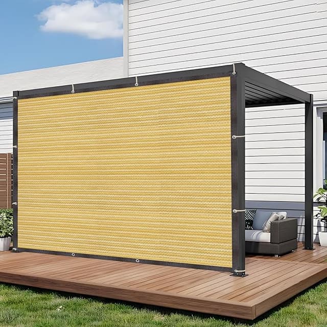 Detalle de Toldo Rectangular Red de Sombra Vida XL para Jardín y Patio ☂