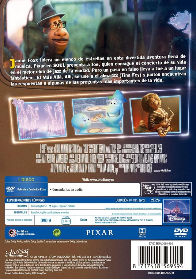 Detalle 2 de Divisa HV Soul DVD