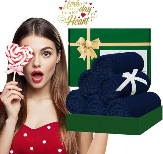 Thumbnail 5 de Wash Cloths for Your Face 13" 6-Pack 🧻