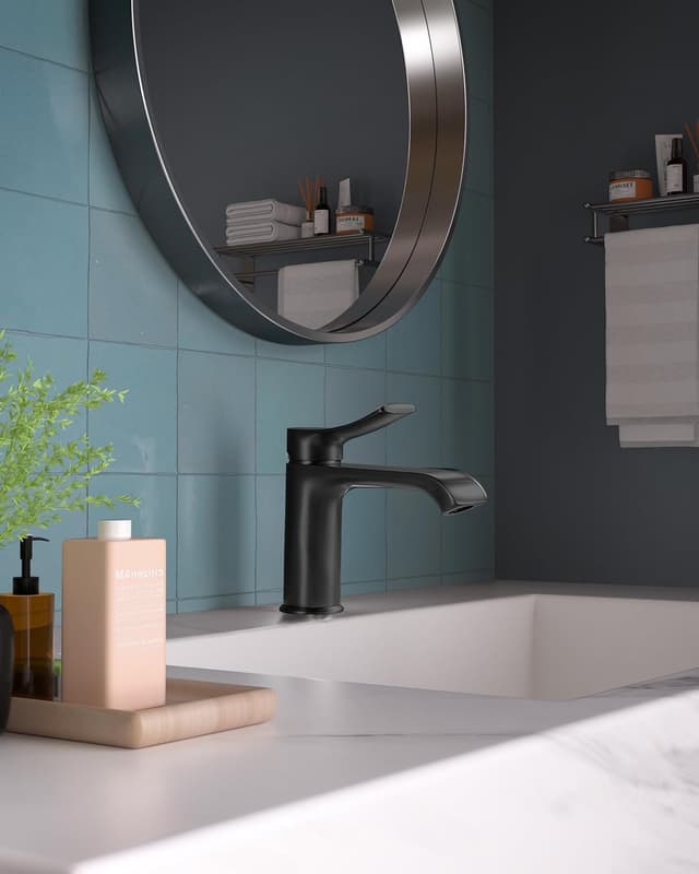 Thumbnail 5 de BELZ Grifo Lavabo Monomando Negro Mate