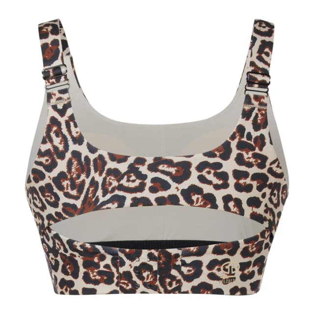 Detalle 2 de Goldbergh Althea: sujetador deportivo con tirantes ajustables y detalle de cristales