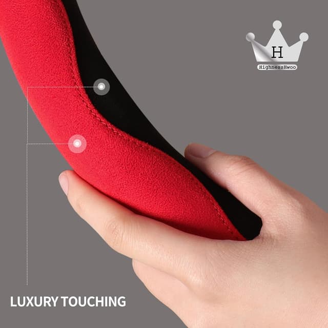 Thumbnail 6 de HighnessHwoo steering wheel cover 37-38cm