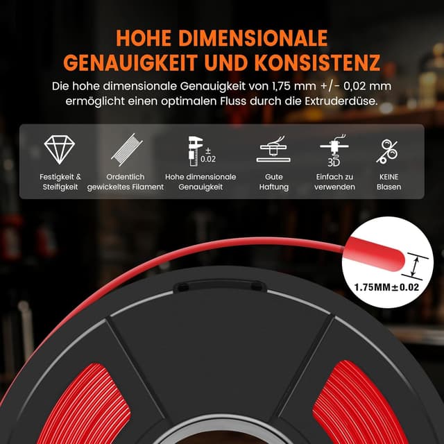 Thumbnail 4 de TECBEARS PETG Filament 1,75 mm 1 kg