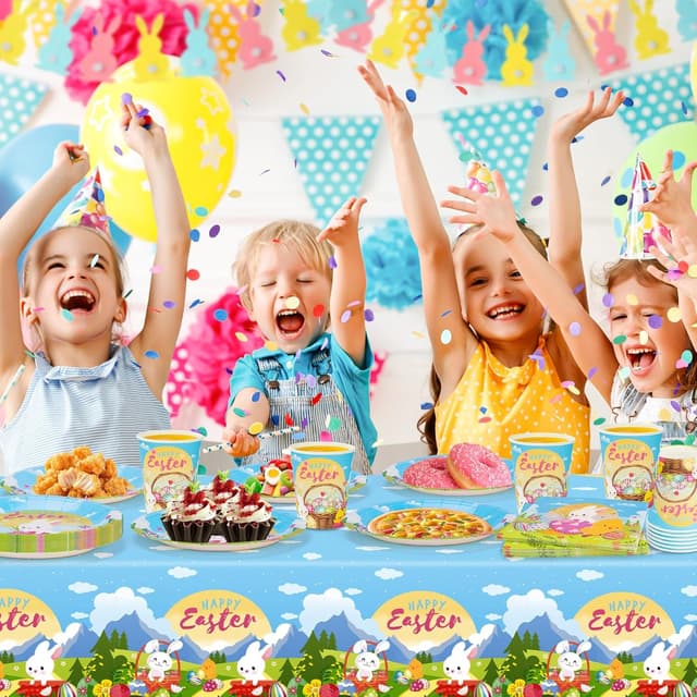 Thumbnail 6 de Easter Party Tableware Set for 16 People