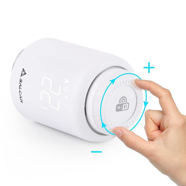 Thumbnail 5 de SALCAR Set da 3 Valvole Termostatiche WIFI 🌡