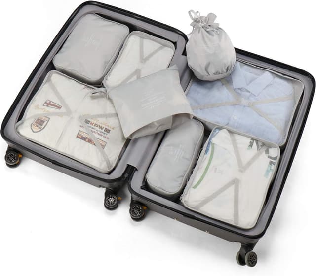 Detalle 2 de Koffer-Organizer 8 Sets Reise Organizer