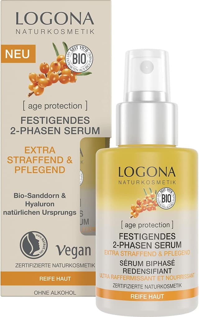 Detalle de LOGONA Naturkosmetik Anti-Aging Serum 2-Phasen 30 ml