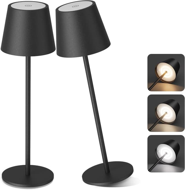 Imagen de Aipsun Akku LED Tischlampe 6000 mAh en OfertitasTOP