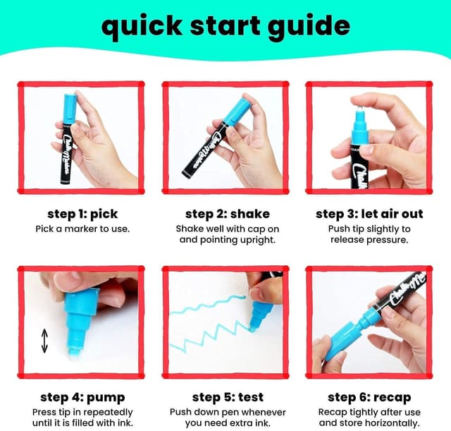 Thumbnail 4 de Chalkola Kreidestifte Neon 10er Set 3mm 🎨