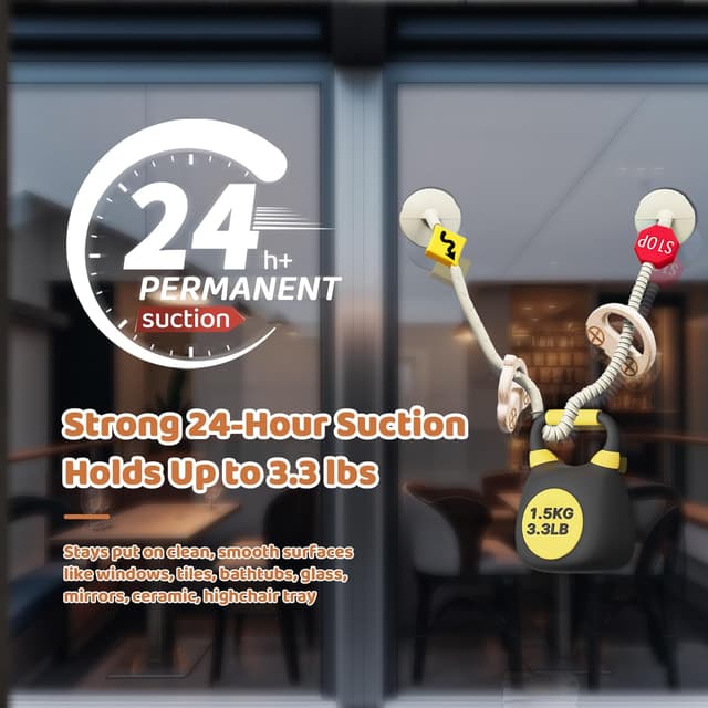 Detalle de Montessori traffic-themed suction cup sensory toy with car wooden ring (6–12 months)