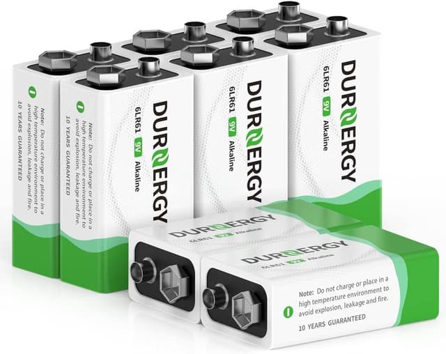 Imagen de DURNERGY 9V Batteries 8-Pack ⚡ en OfertitasTOP