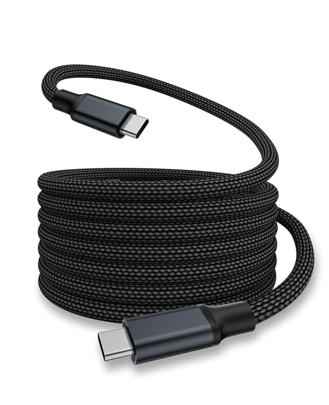 Detalle de Magtame USB4 Cable 240W (USB-C to USB-C) 3.3ft with magnetic self-winding and up to 8K@60Hz