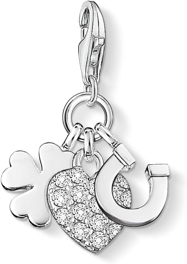 Detalle de Thomas Sabo Herz Charm 925 Silber 0870-051-14