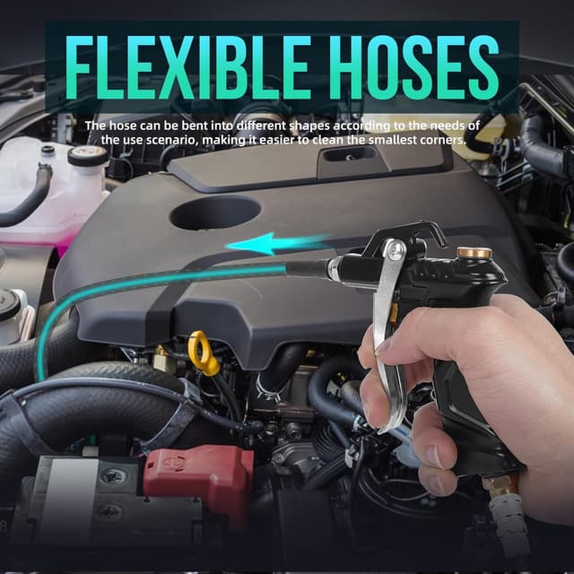 Thumbnail 1 de Air Blow Gun with 3 Extensions 6 Seals