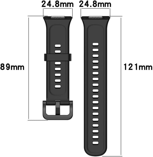 Detalle de Silicone Replacement Band for Huawei Watch Fit 3, Fit 4 & Fit 4 Pro – TPU sport strap