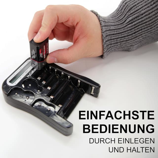 Detalle 2 de Ansmann HyCell Batterietester mit Akku-Anzeige