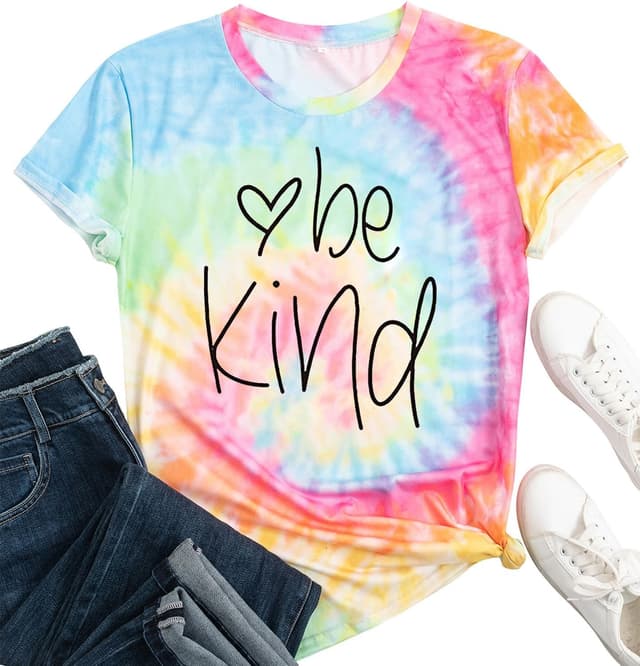 Thumbnail 6 de SUWATOIN Tie Dye T Shirt Women