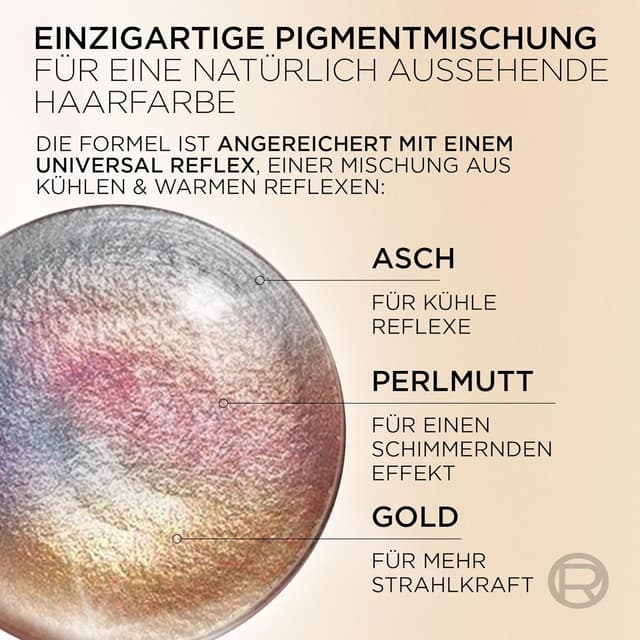 Thumbnail 6 de L'Oréal Paris Excellence Creme Permanente Haarfarbe Nr. 8U Hellblond (Blond) – ohne Ammoniak, Universal Nude-Töne