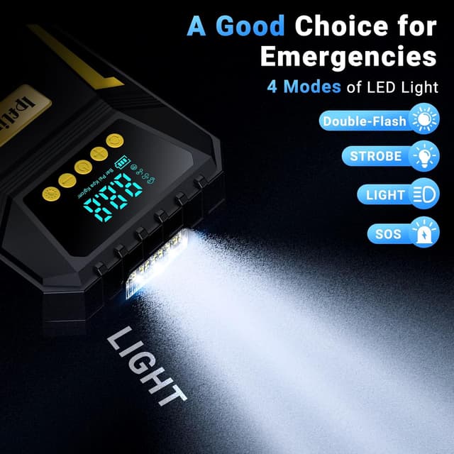 Thumbnail 5 de Ipflin Tyre Inflator 150 PSI digital pump ⏱