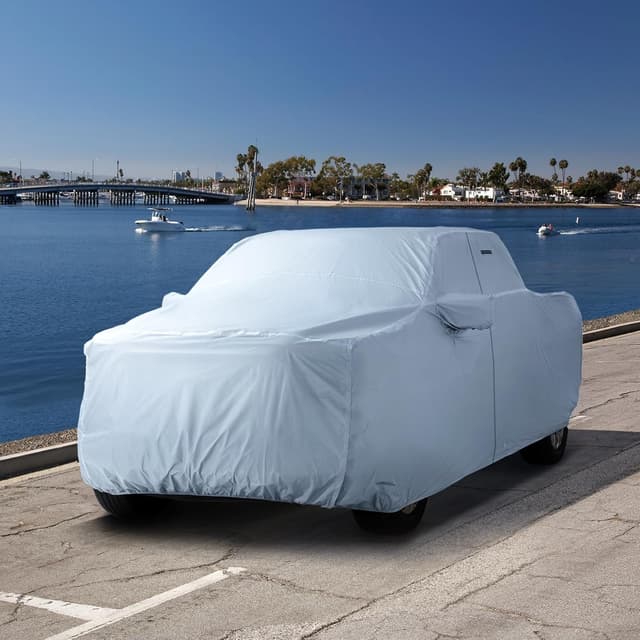 Thumbnail 6 de iCarCover 30-Layer Premium Truck Car Cover (Waterproof) for F-150 250, Silverado, Ram, Tundra, Sierra, Titan - Size T70