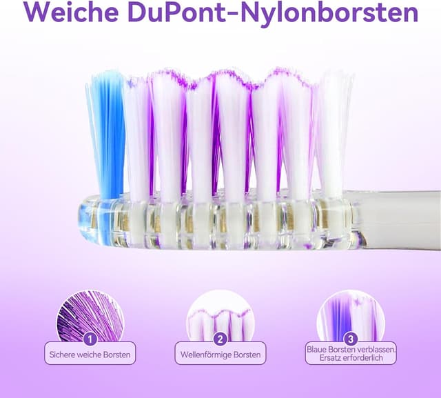 Thumbnail 2 de Seago SG977 spazzolino elettrico sonico per bambini 8 testine 🪥