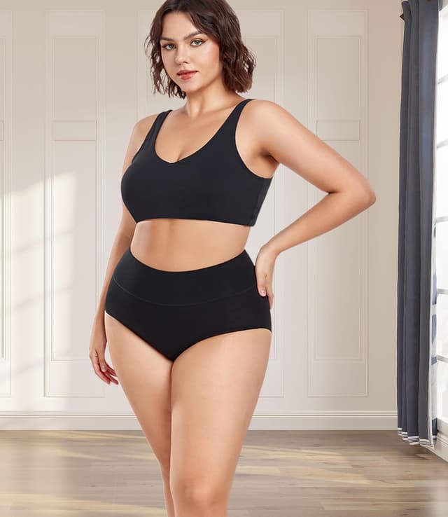 Thumbnail 6 de wirarpa High Waisted Cotton Briefs 5-Pack