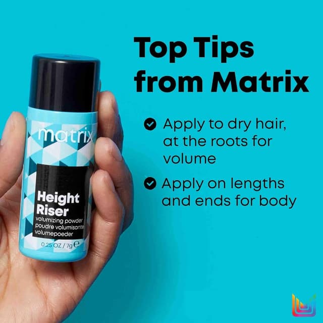 Detalle 2 de Matrix Height Riser Volume Powder 7g
