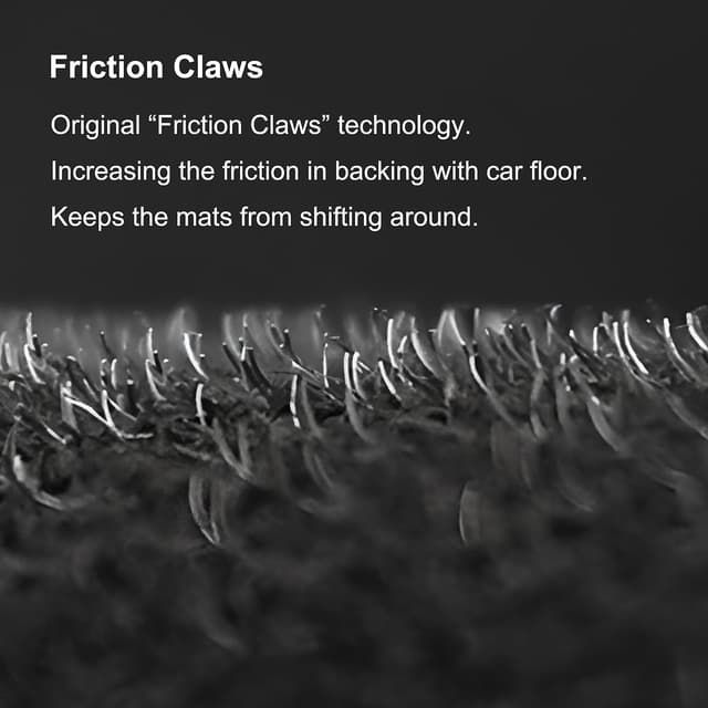 Detalle 2 de WENNEBIRD 0.6-Inch Ultra-Thick Carpet Floor Mats (3-Pc Set) for 2024-2026 Tesla Model 3 (Highland)